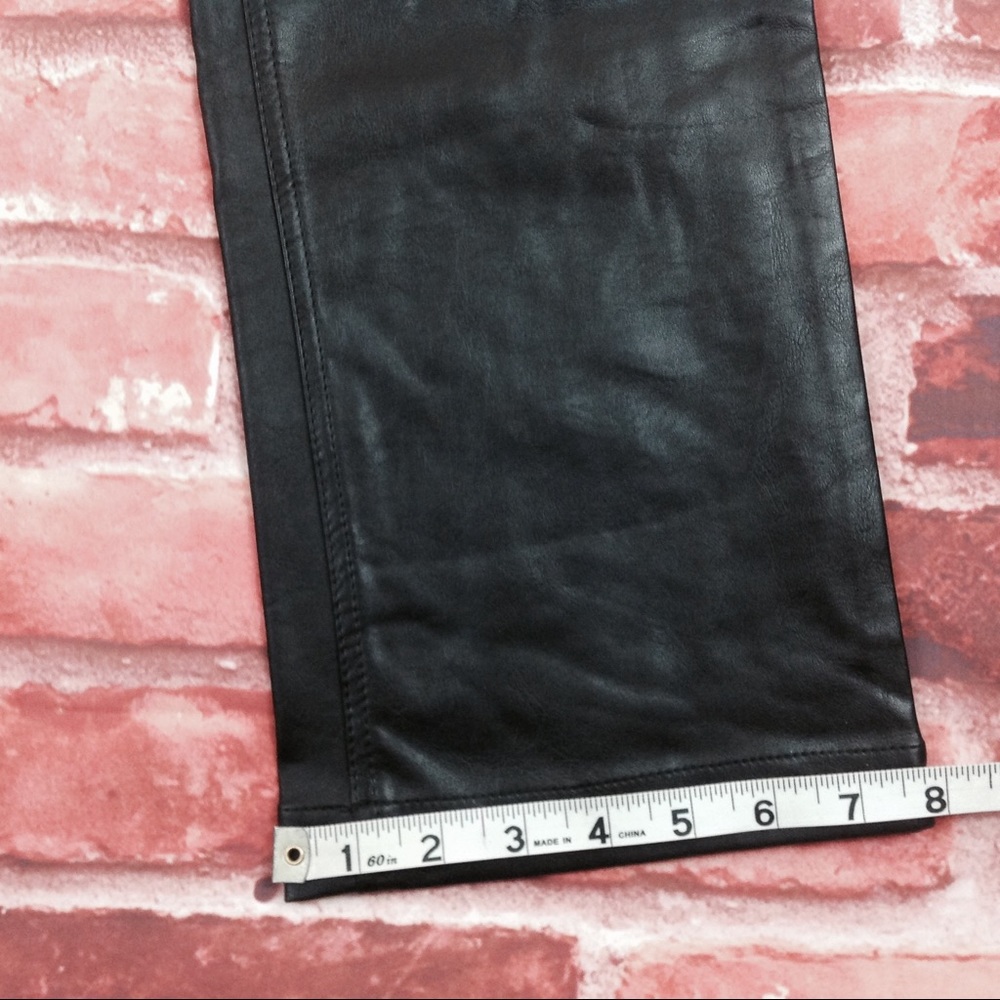 🎉2for$30 pants " Leather like" Size 38 - Picture 5 of 6